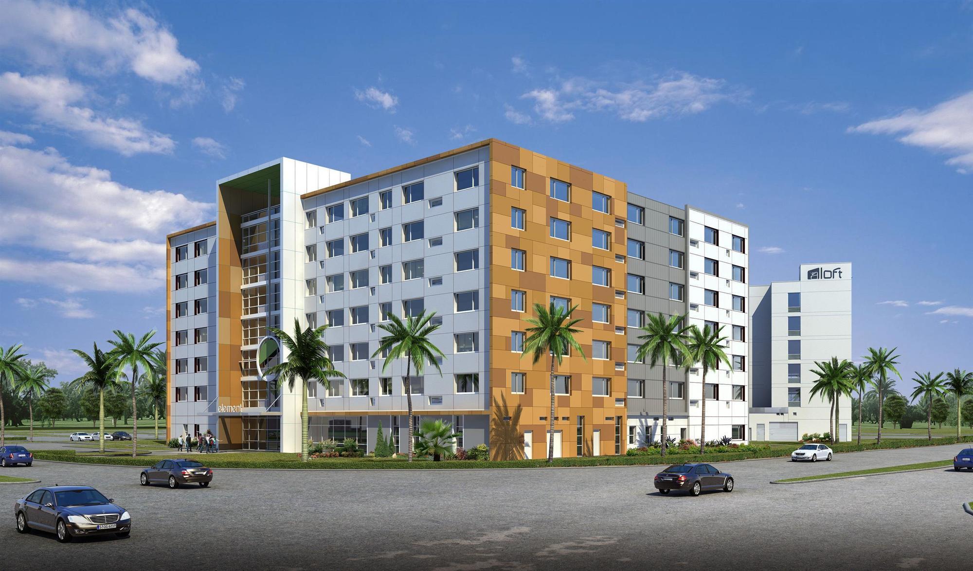 Element Miami Doral Hotel Sweetwater Eksteriør billede