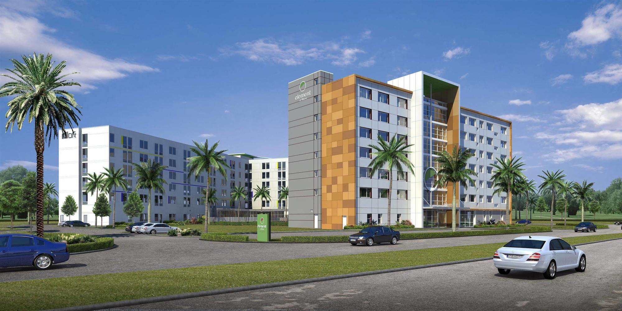 Element Miami Doral Hotel Sweetwater Eksteriør billede